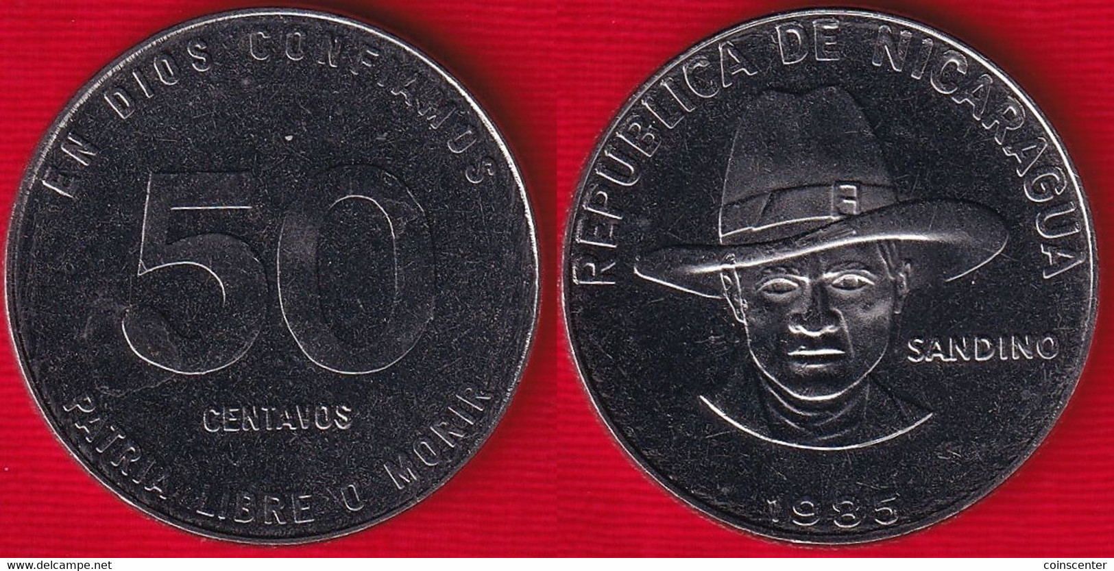 Nicaragua 50 Centavos 1985 Km#42a UNC - Nicaragua