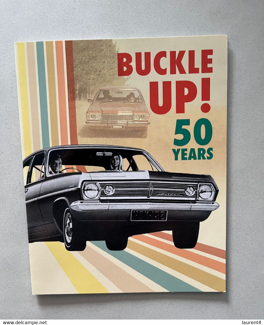 (folder 19-12-2022) Australia Post - Buckle Up Road Safety 50th Anniversary (with 1 Cover) Postmarked 25 January 2022 - Presentation Packs