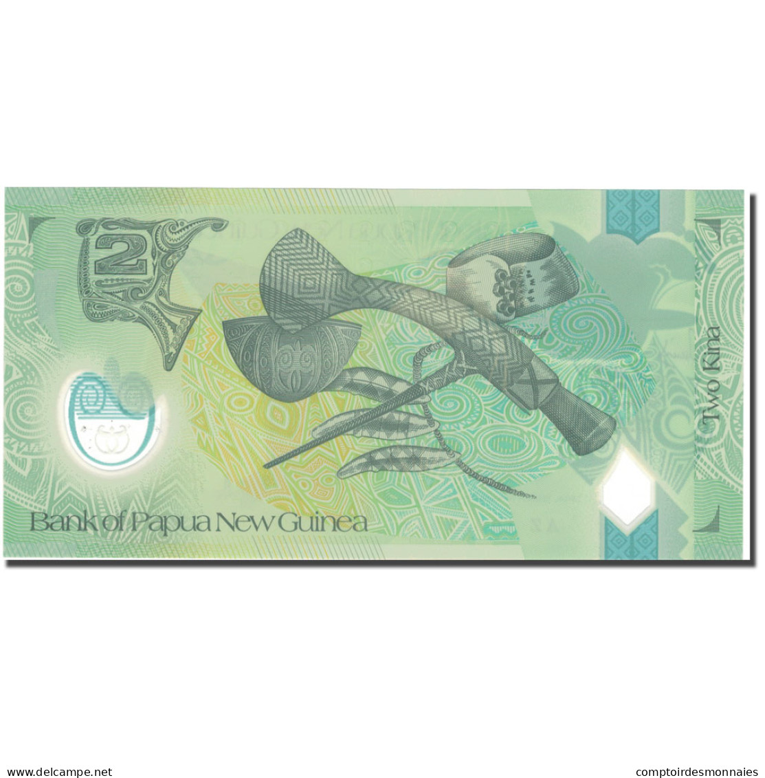 Billet, Papua New Guinea, 2 Kina, 2010, 2010, KM:38, NEUF - Papouasie-Nouvelle-Guinée