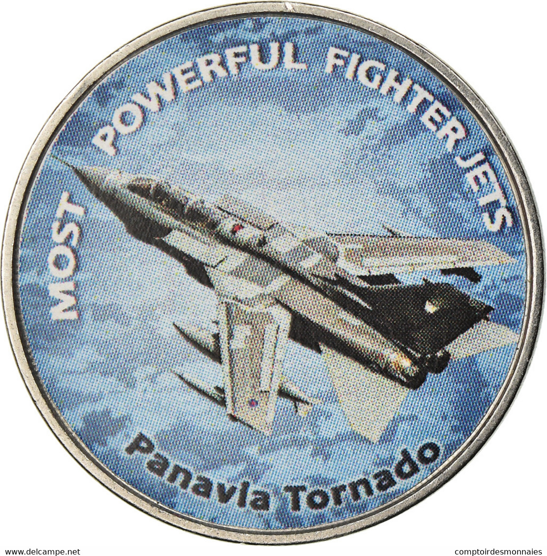 Monnaie, Zimbabwe, Shilling, 2019, Fighter Jet - Panavia Tornado, SPL, Nickel - Zimbabwe