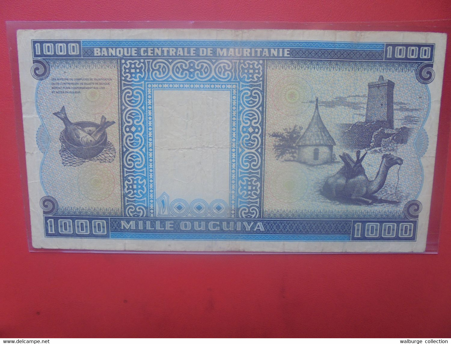 MAURITANIE 1000 OUGUIYA 2001 Circuler (B.28) - Mauritanie