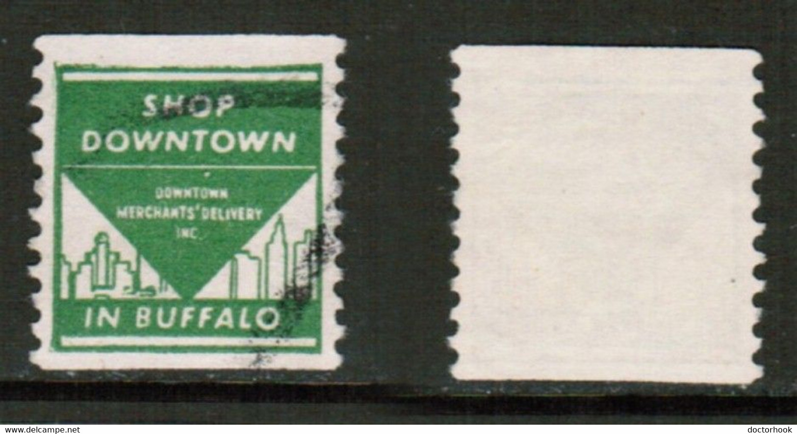 U.S.A.   BUFFALO, N.Y. MERCHANTS DELIVERY STAMP USED (CONDITION AS PER SCAN) (Stamp Scan # 839-10) - Livraisons