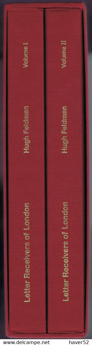 Handbook - 2 Volumes: Letter Receivers From London 1652 To 1857 - NEW Condition - ...-1840 Préphilatélie