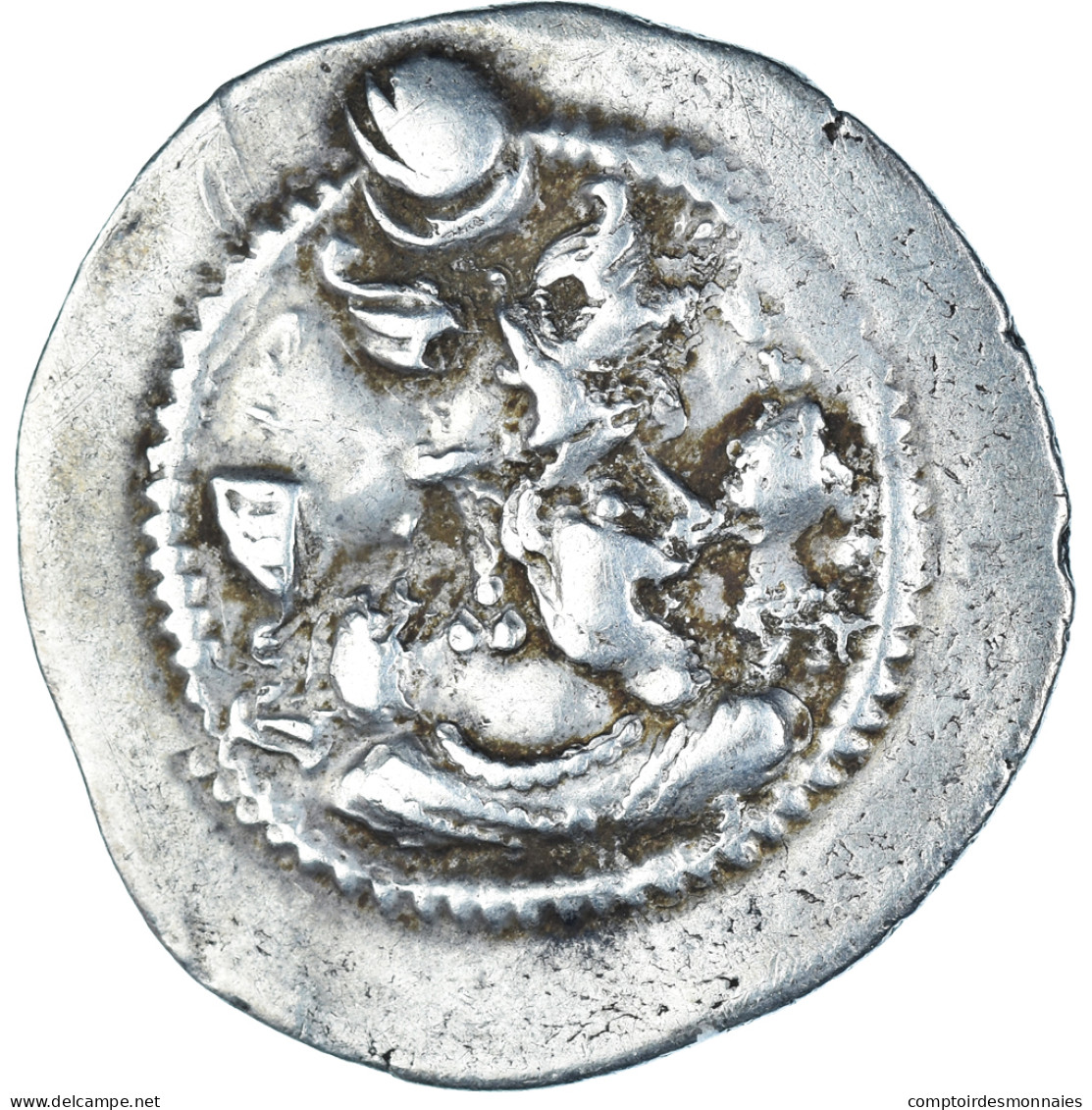 Monnaie, Royaume Sassanide, Peroz I, Drachme, Ca. 459-484, TB+, Argent - Orientalische Münzen