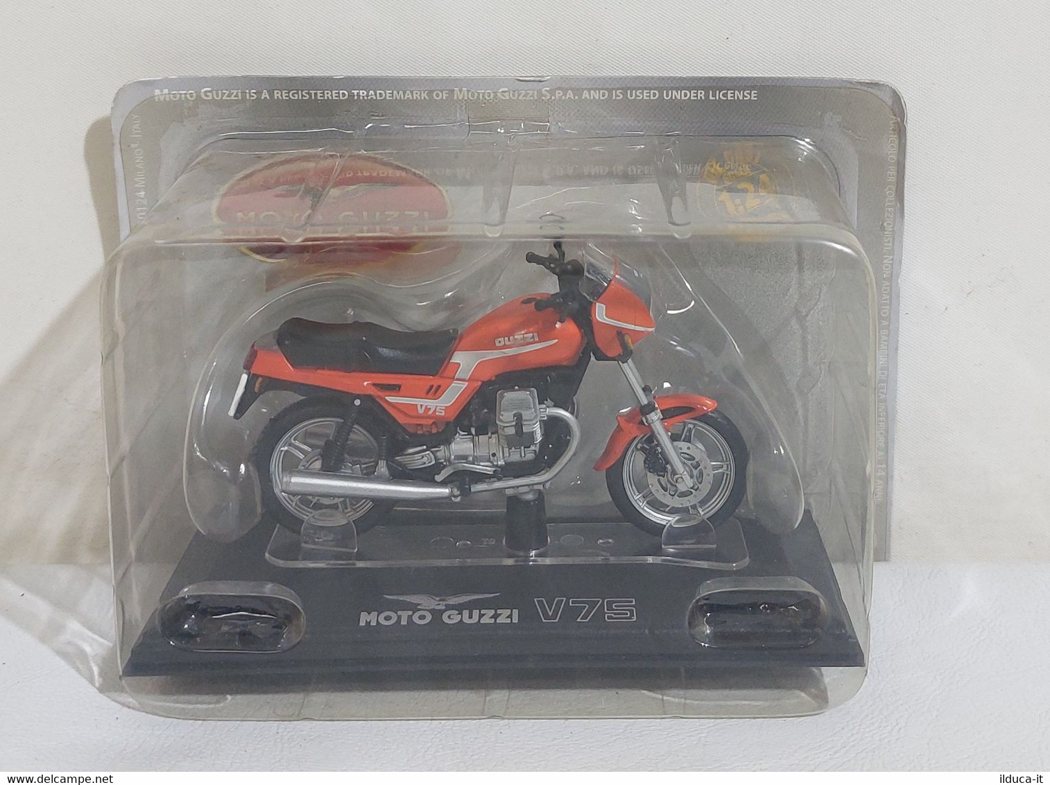 I110278 Hachette 1/24 Moto Guzzi Collection - V75 - Sigillato - Motorcycles