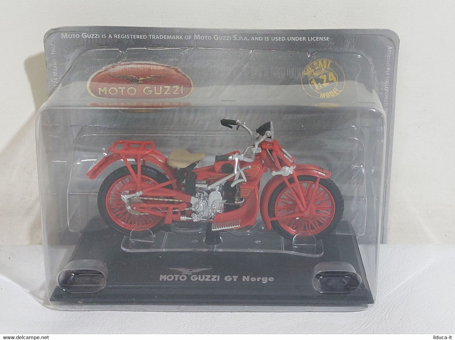 I110308 Hachette 1/24 Moto Guzzi Collection - GT Norge - Sigillato - Motos