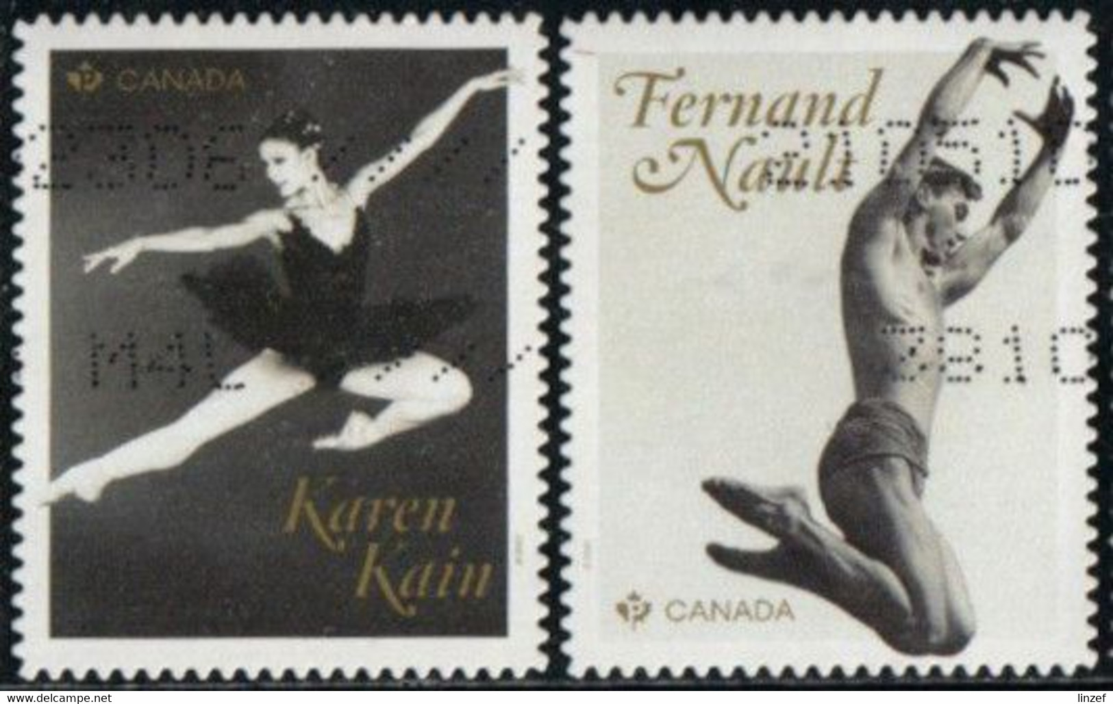Canada 2021 Yv. N°3759 & 3760 - Fernand Nault & Karen Kain - Oblitéré - Used Stamps