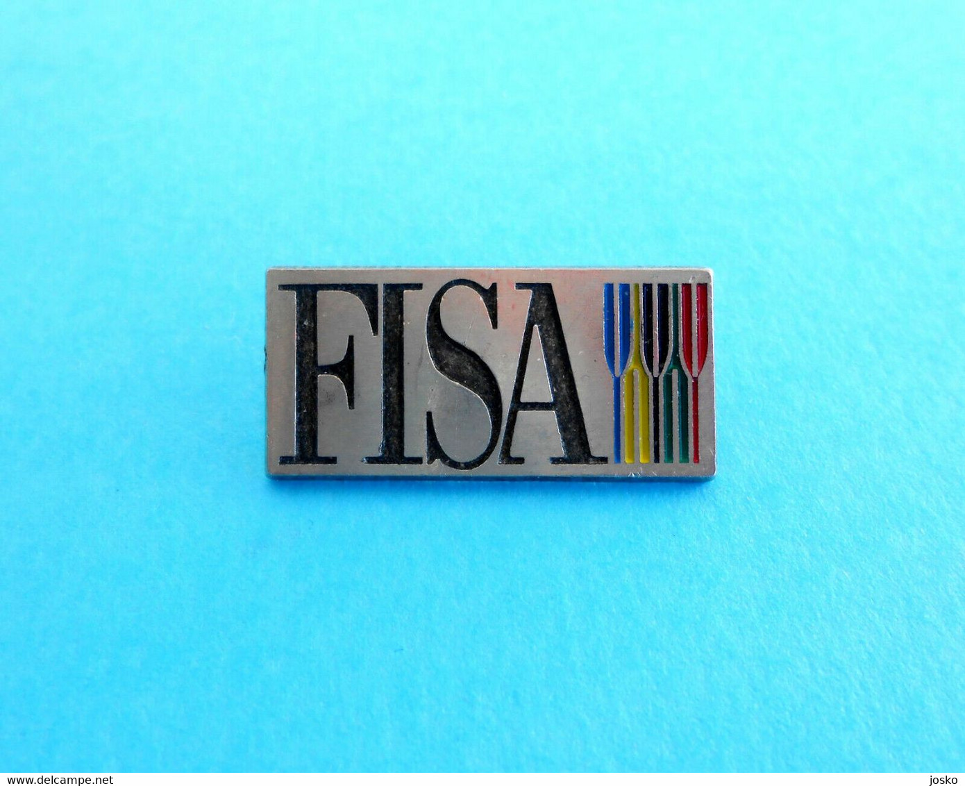 FISA (World Rowing Federation) Nice Rare Pin Badge By Artiss Canada * Aviron Rudersport Rudern Ruder Canottaggio Remo - Rudersport