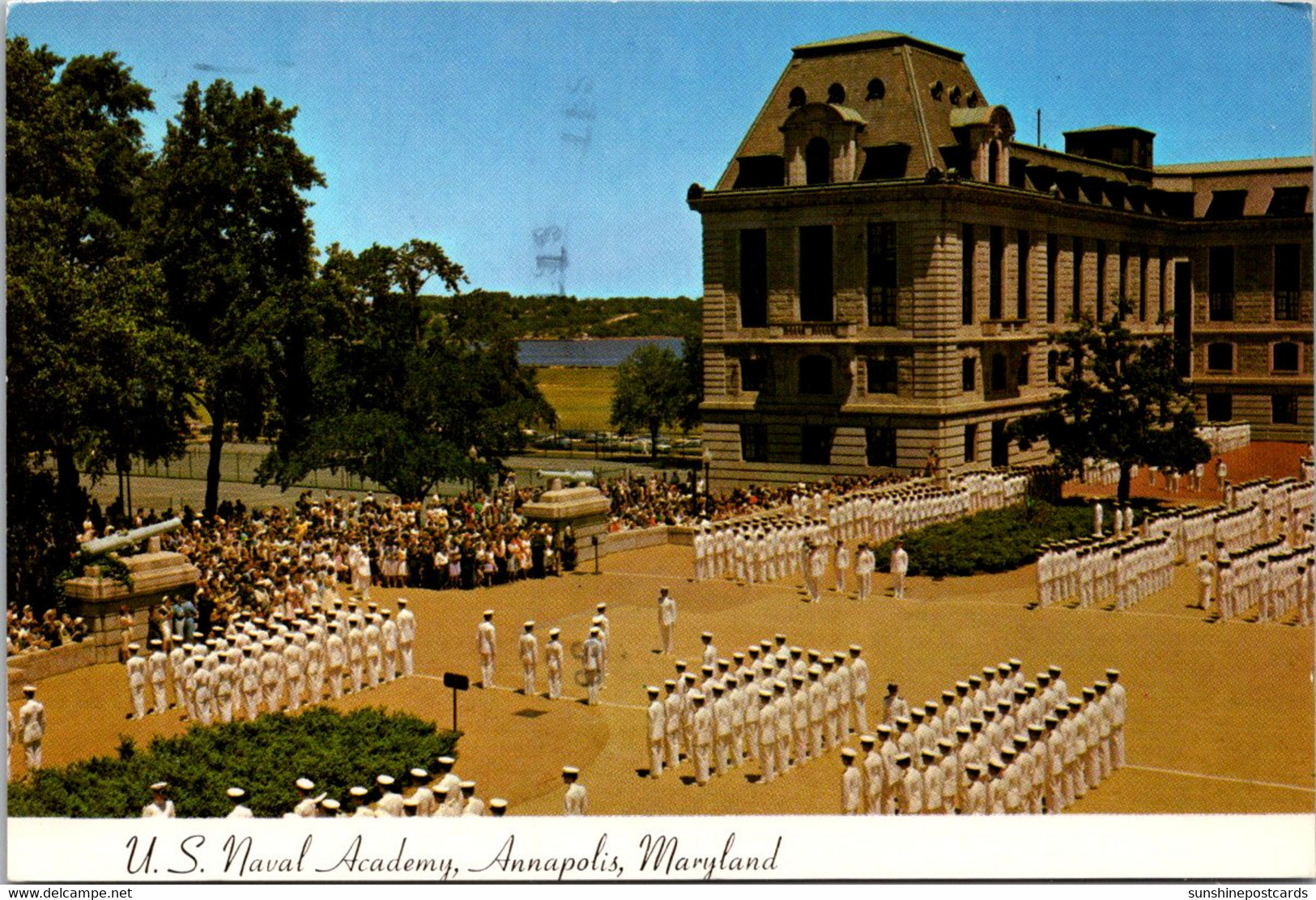 Maryland Annapolis U S Naval Academy Noon Formation 1992 - Annapolis – Naval Academy