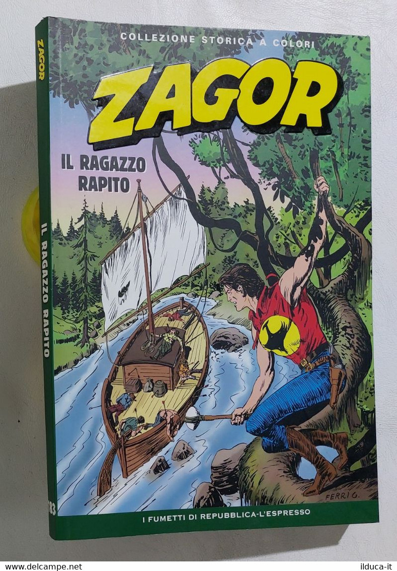 I110683 ZAGOR Collezione Storica A Colori Nr 183 - Il Ragazzo Rapito - Zagor Zenith