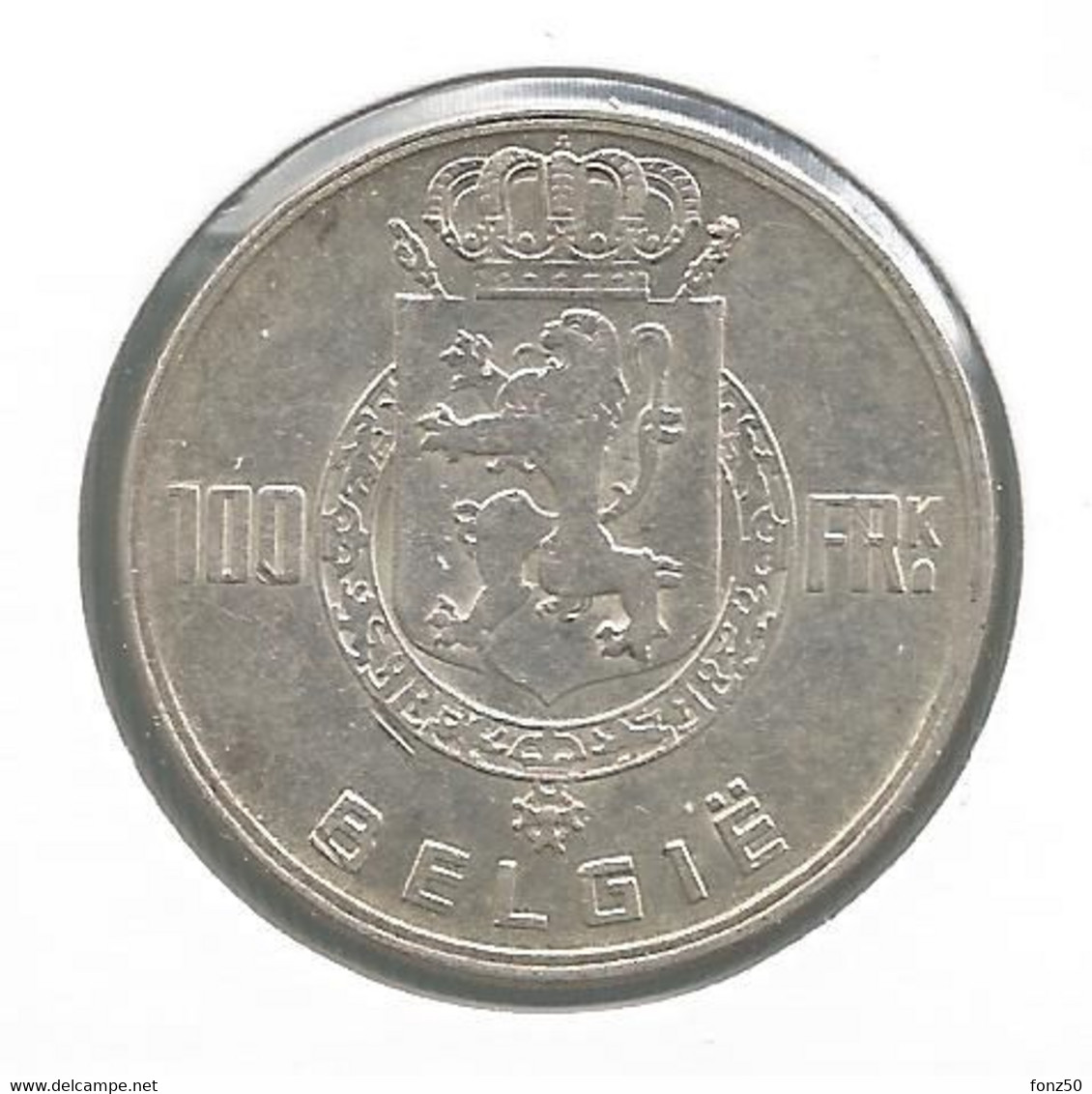 PRINS KAREL * 100 Frank 1951 Vlaams * Nr 12209 - 100 Francs