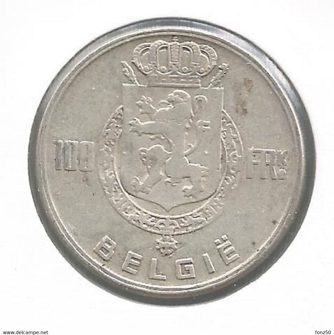 PRINS KAREL * 100 Frank 1951 Vlaams * Nr 12211 - 100 Francs