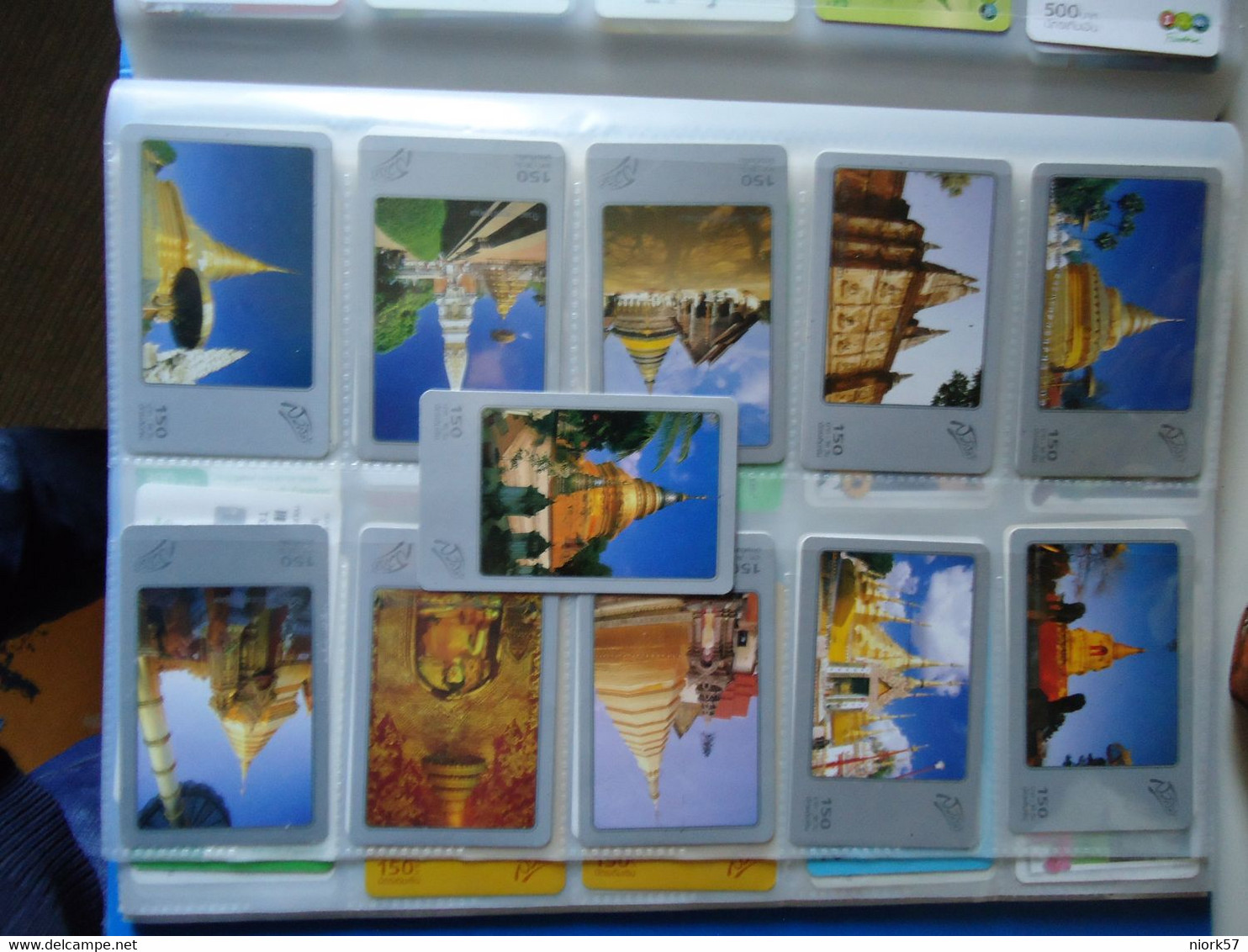 THAILAND 11   USED CARDS HARITAGES MONUMENTS - Landschappen