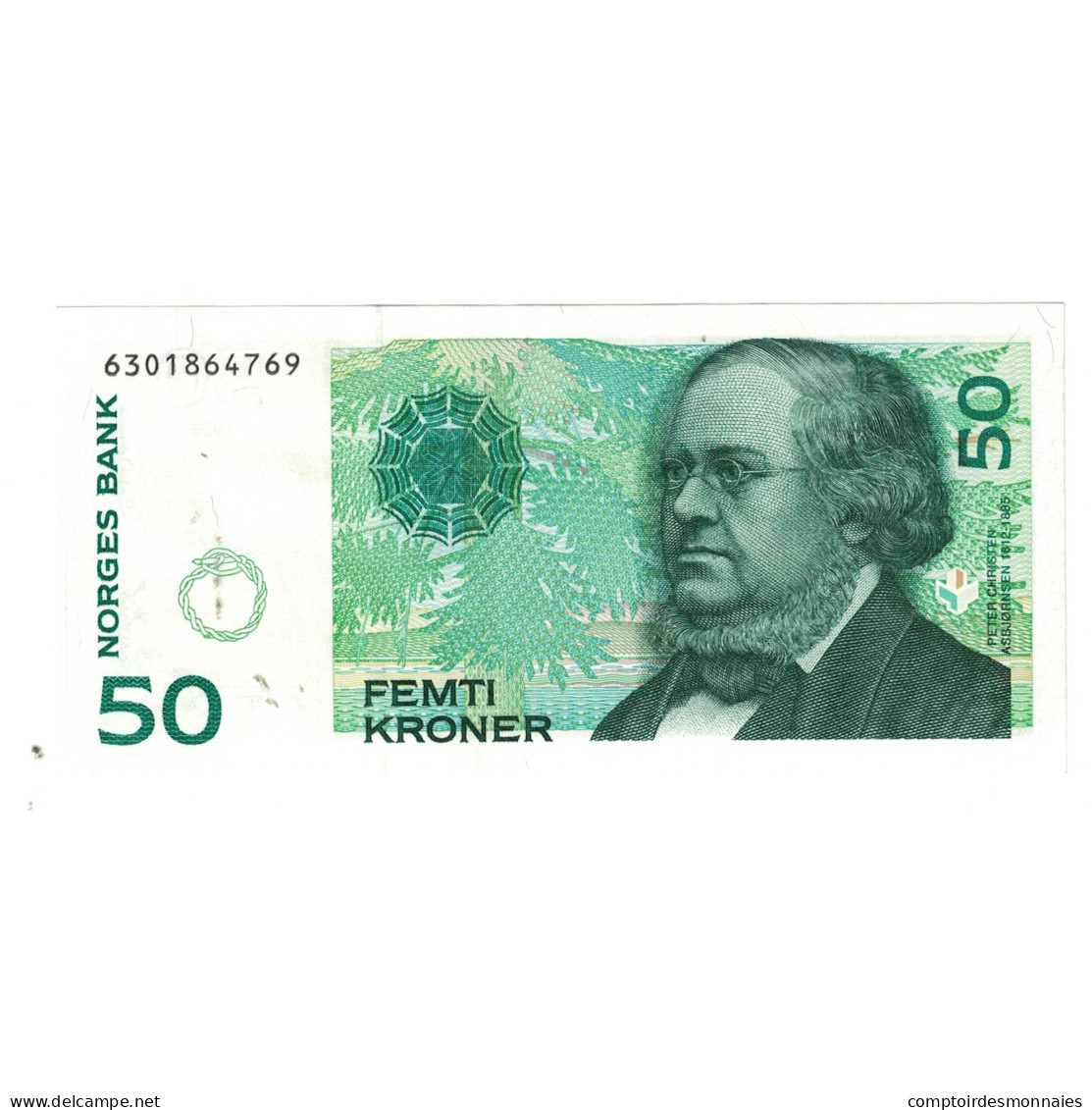 Billet, Norvège, 50 Kroner, 1998, KM:46a, SPL - Norwegen