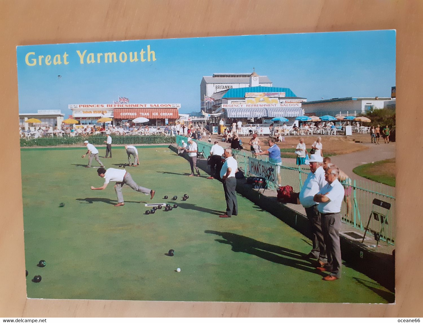 GB- England Great Yarmouth Bowls And Britannia Pier - Great Yarmouth