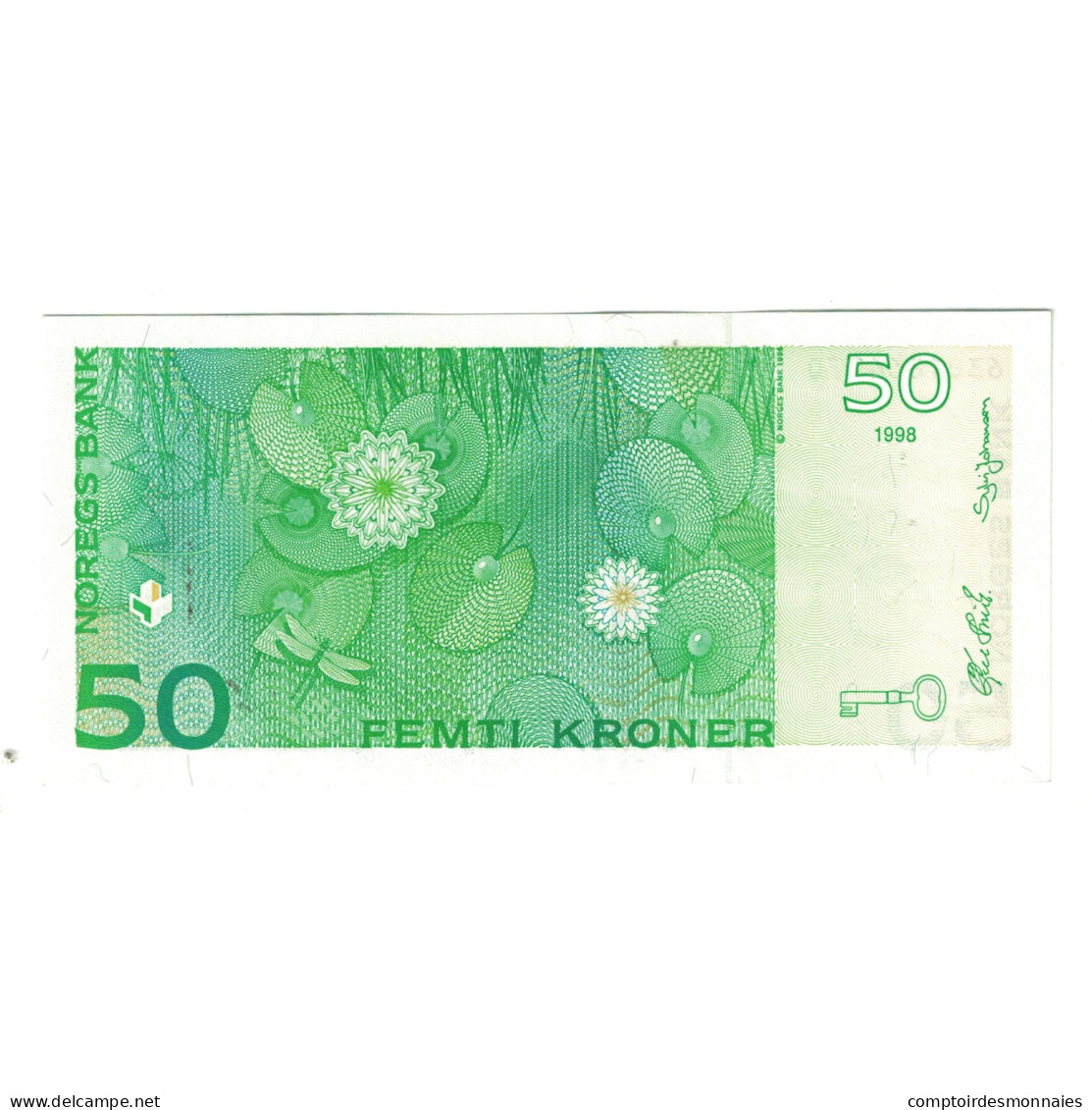 Billet, Norvège, 50 Kroner, 1998, KM:46a, SPL - Norwegen