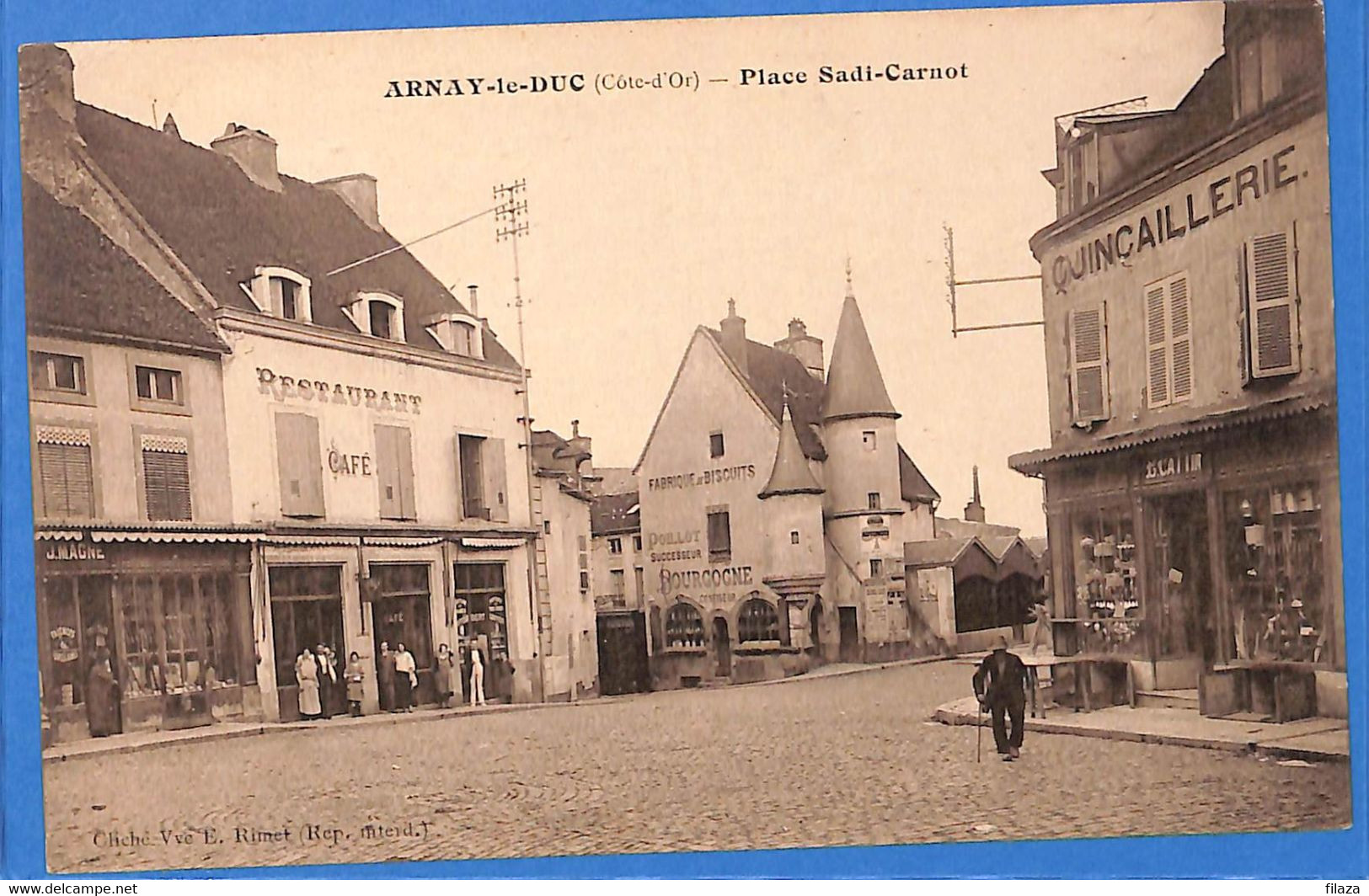 21 - Côte D'Or - Arnay Le Duc - Place Sadi Carnot (N11395) - Arnay Le Duc