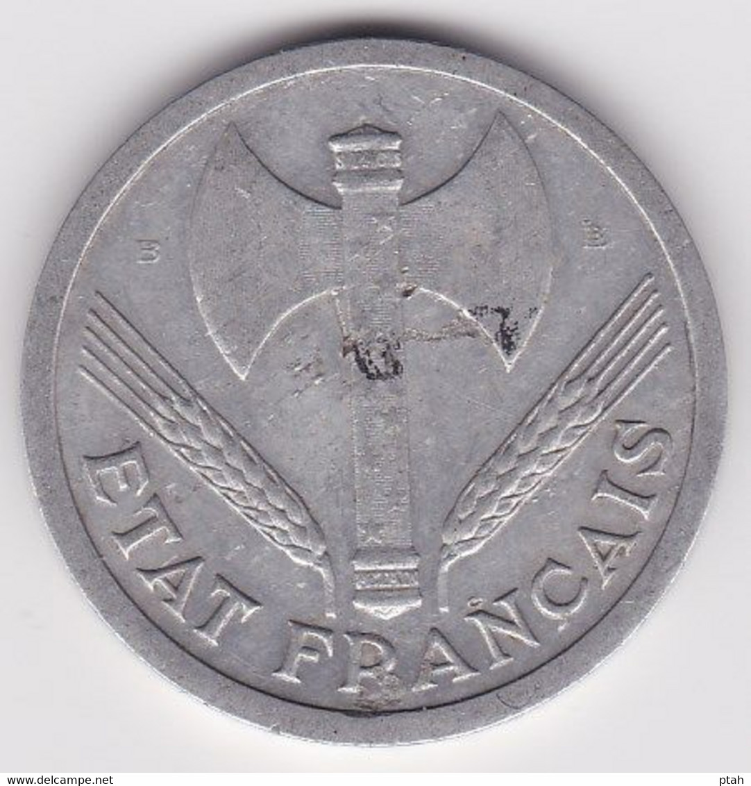 FRANCE, 2 Francs 1943 B - 2 Francs