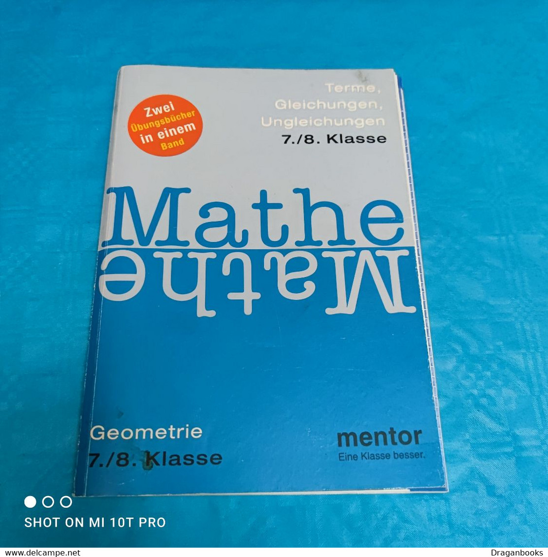 Mentor Übungsbuch Mathe Klasse 7&8 - Livres Scolaires