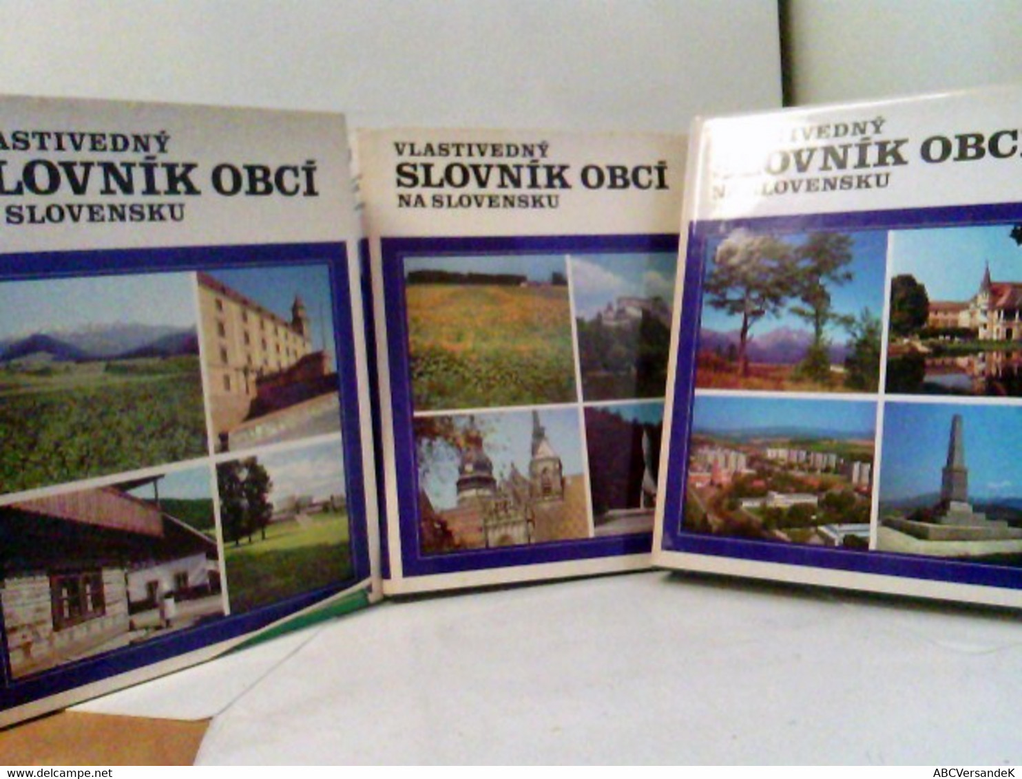 Konvolut: 3 Bände Vlastivedny Slovnik Obci Na Slovensku - Architektur