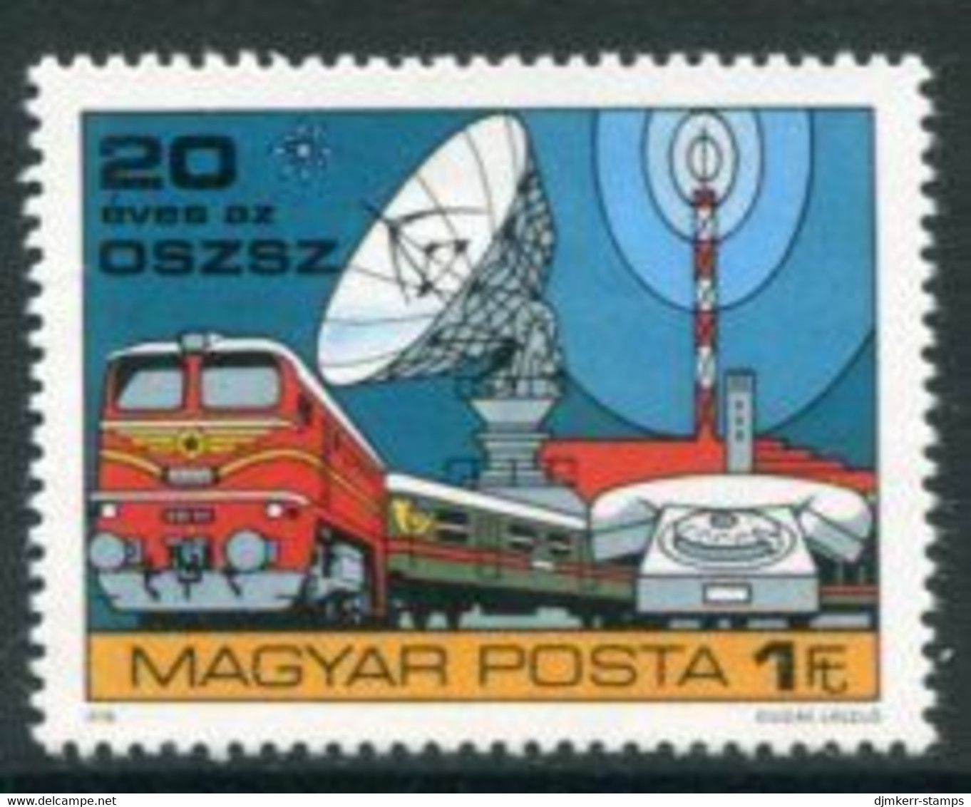 HUNGARY 1978 Postal Ministers' Conference MNH /**.  Michel 3315 - Nuevos