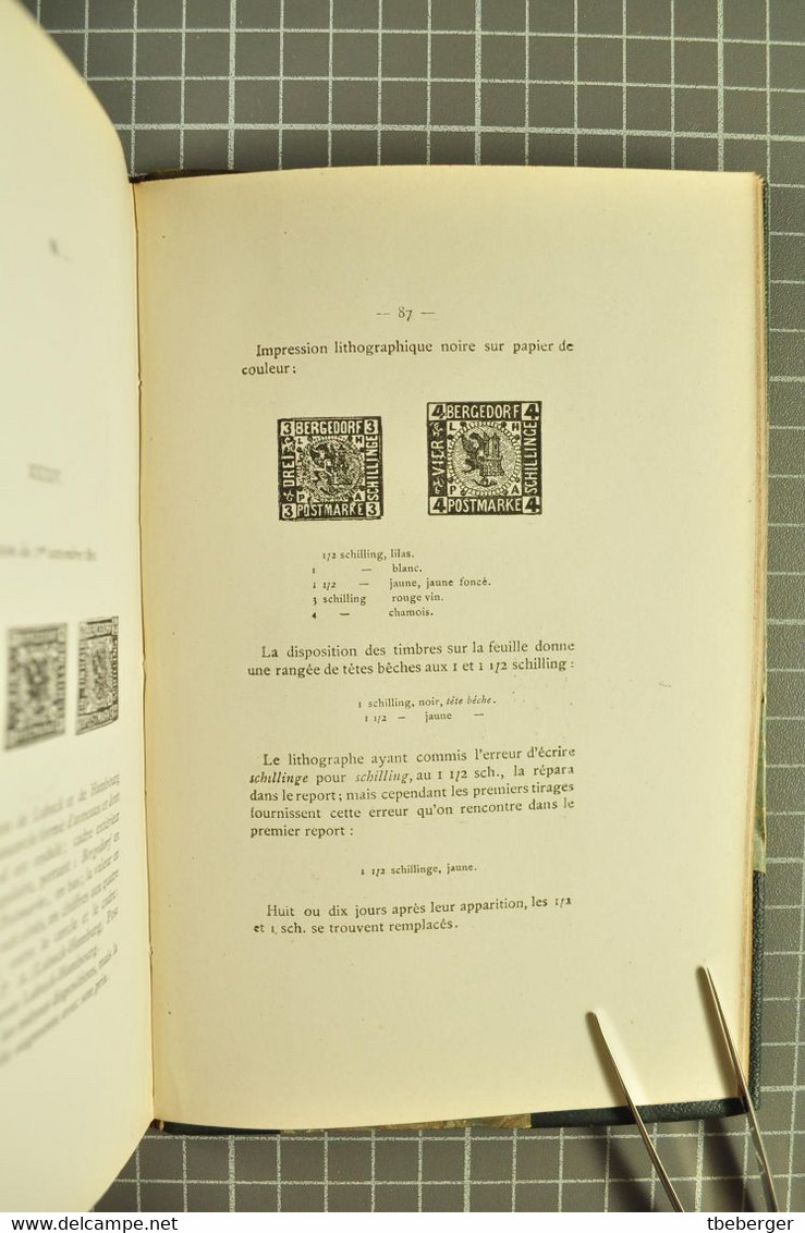 Moens, J.B, 1884; Timbres Des Duchés De Schleswig, Holstein & Lauenbourg Et De La Ville De Bergedorf (316c) - Handboeken