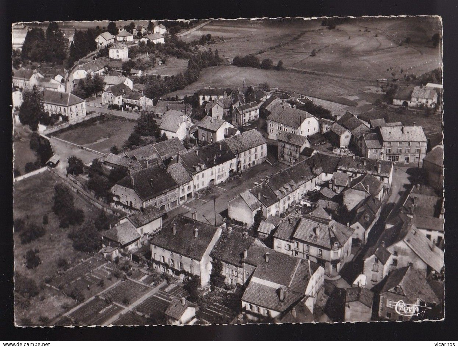 CP 70 MELISEY Vue Aerienne - Mélisey