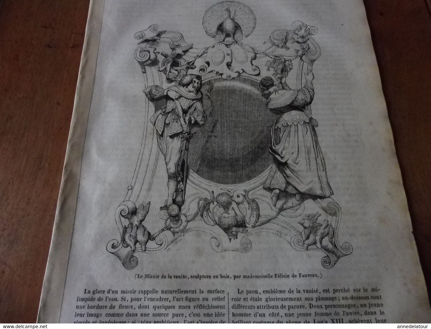 Année 1839: Le Miroir De La Vanité; Hiéroglyphes (important Documentaire); Le Phare De Pondichéry En Inde; Etc - 1800 - 1849