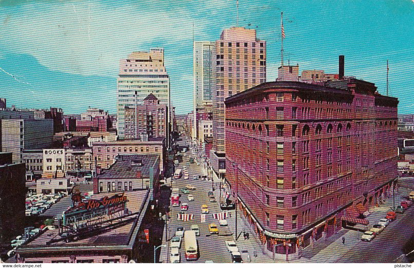 3128 – Denver CO Colorado – Seventeenth Street – Written In 1959 – Good Condition – 2 Scans - Denver