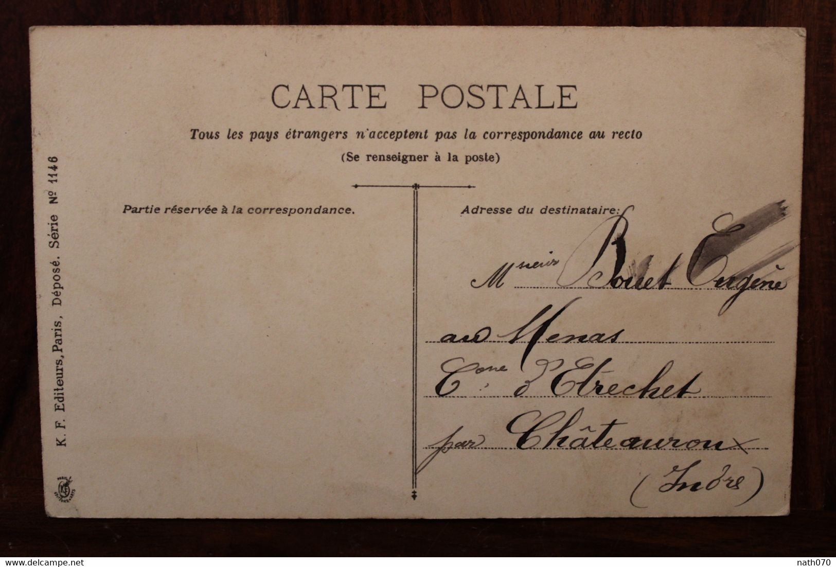 AK 1906 Cpa Humour 1er Avril Boucher Poissonnier Commerce Illustrateur - Other & Unclassified