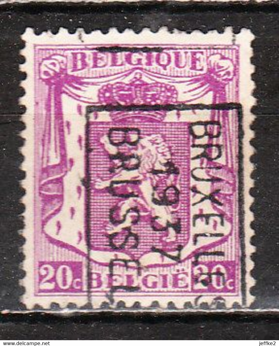 PRE6052B  Petit Sceau De L'Etat - Bonne Valeur - Bruxelles 1937 - MNG - LOOK!!!! - Roller Precancels 1930-..