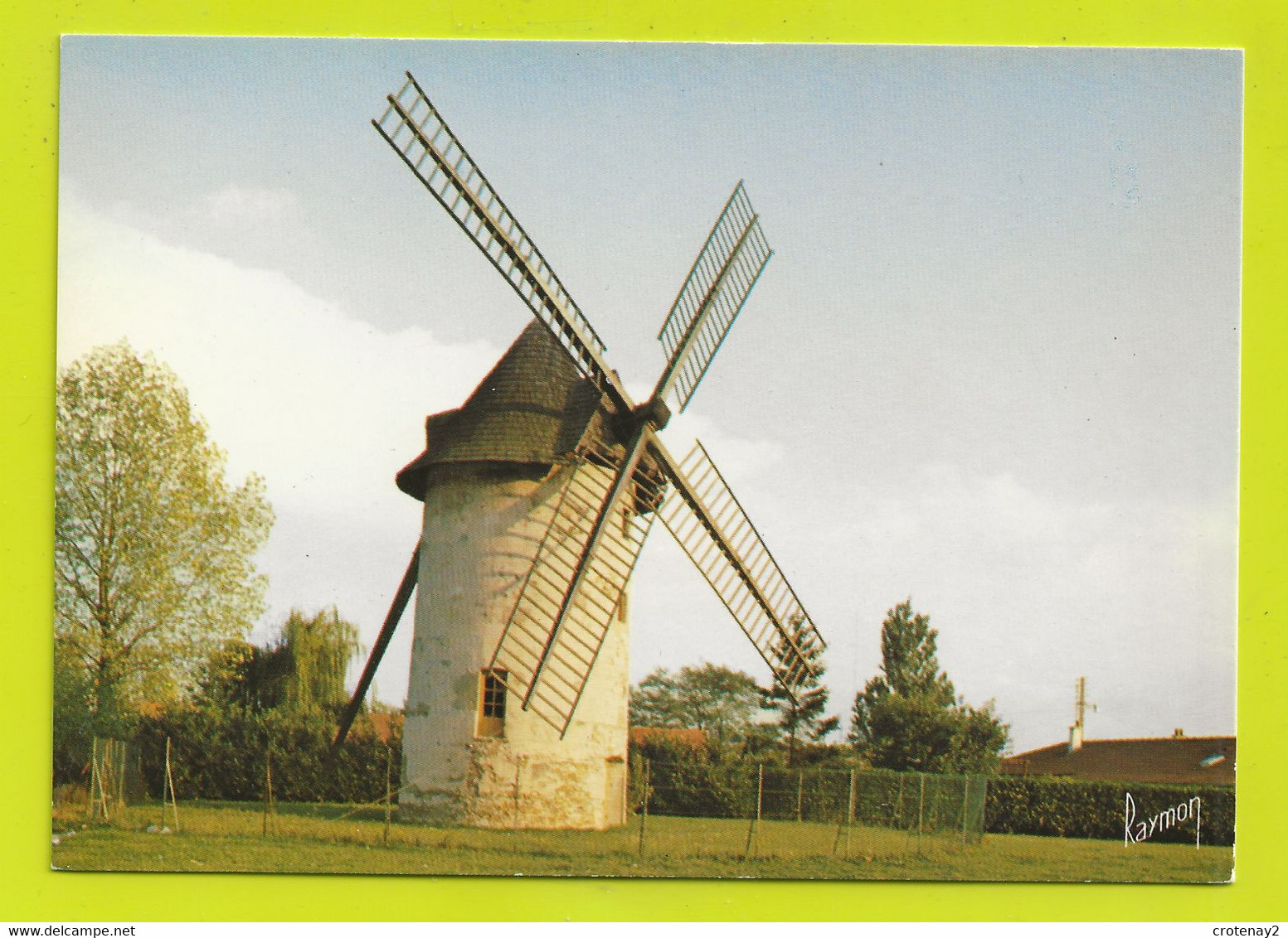 91 GRIGNY VIRY CHATILLON Le Moulin à Vent VOIR DOS - Grigny