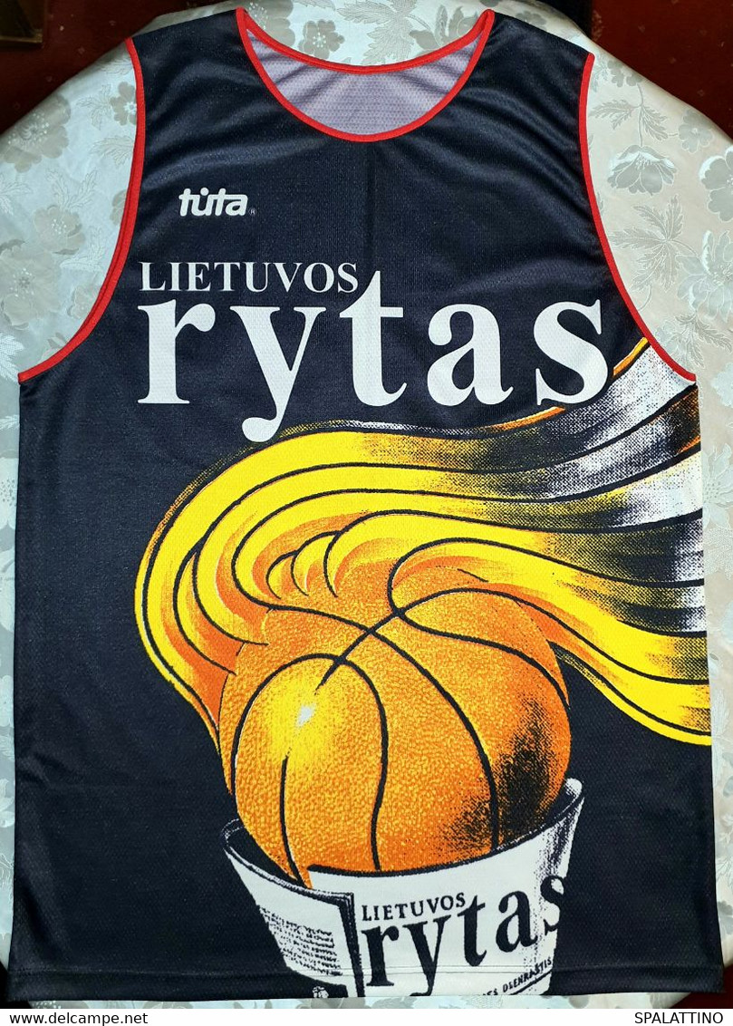 BASKETBALL CLUB LIETUVOS RYTAS VILNIUS, WARM UP TRAINING SHIRT - Habillement, Souvenirs & Autres