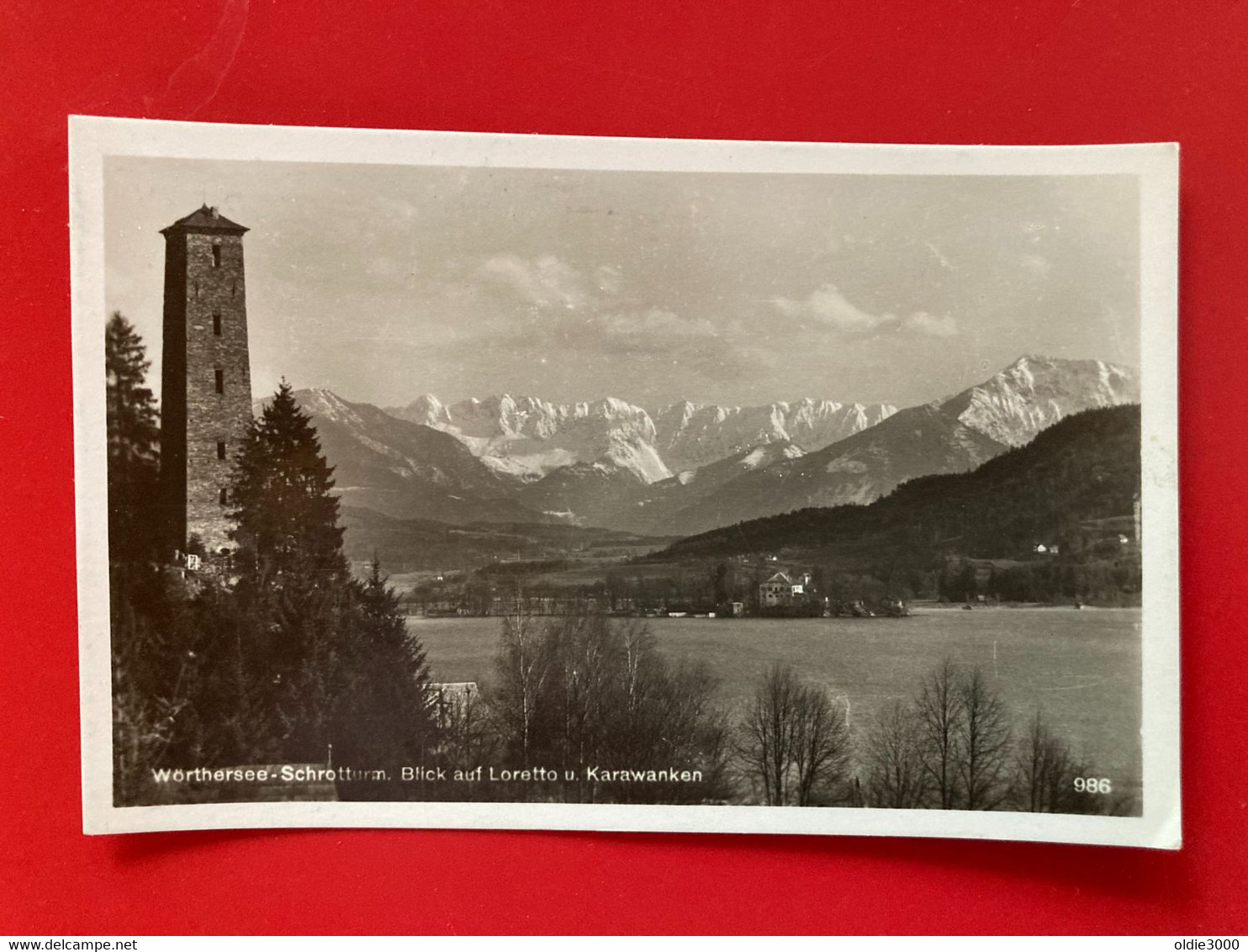 Wörthersee Schrotturm Loretto Und Karawanken 4932 - Maria Wörth