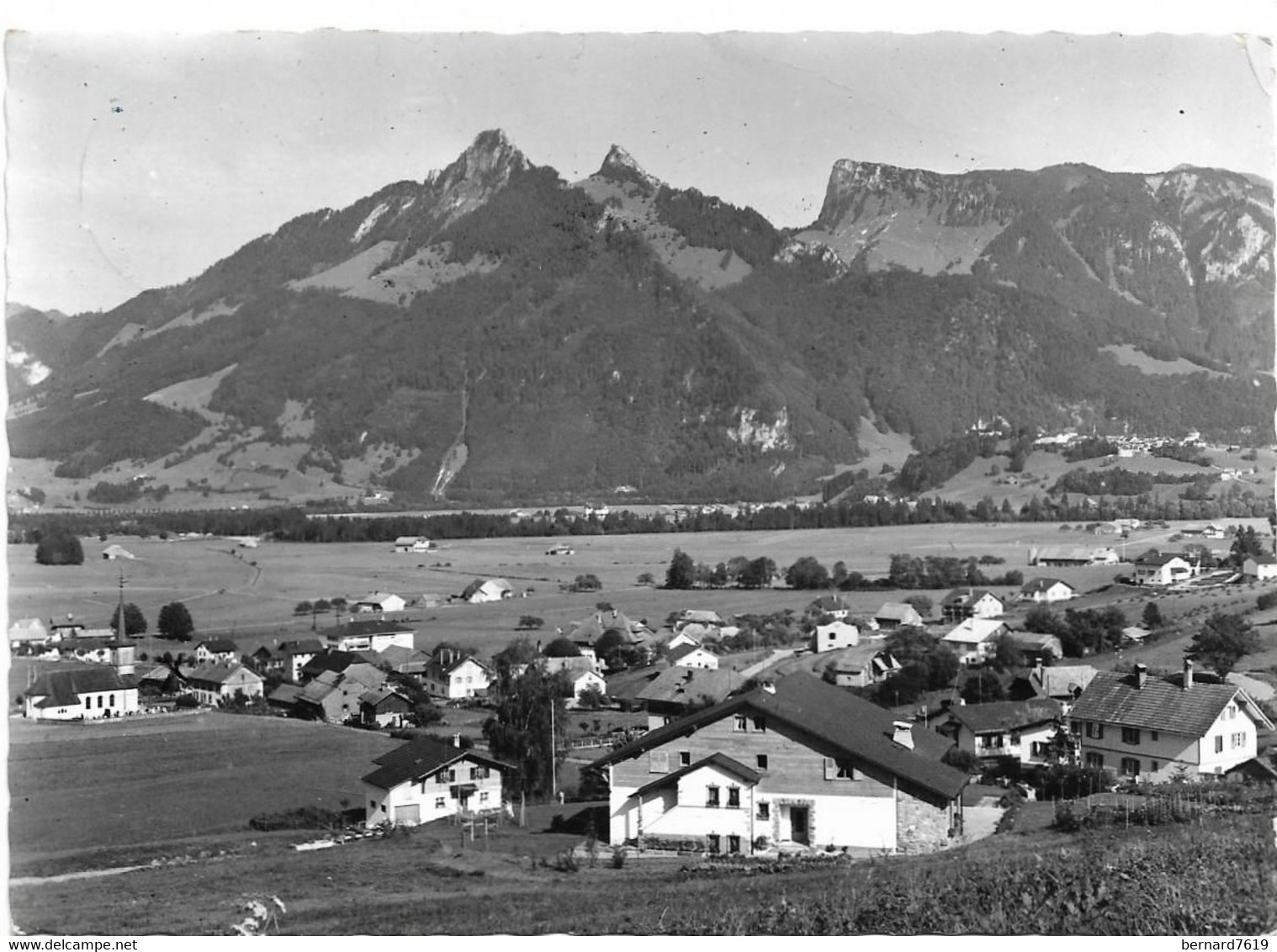 Suisse -  Le Paquier -   Dts  De  Broc  , Du Chamois  Du  Bourgoz  Et Brenieire - Broc