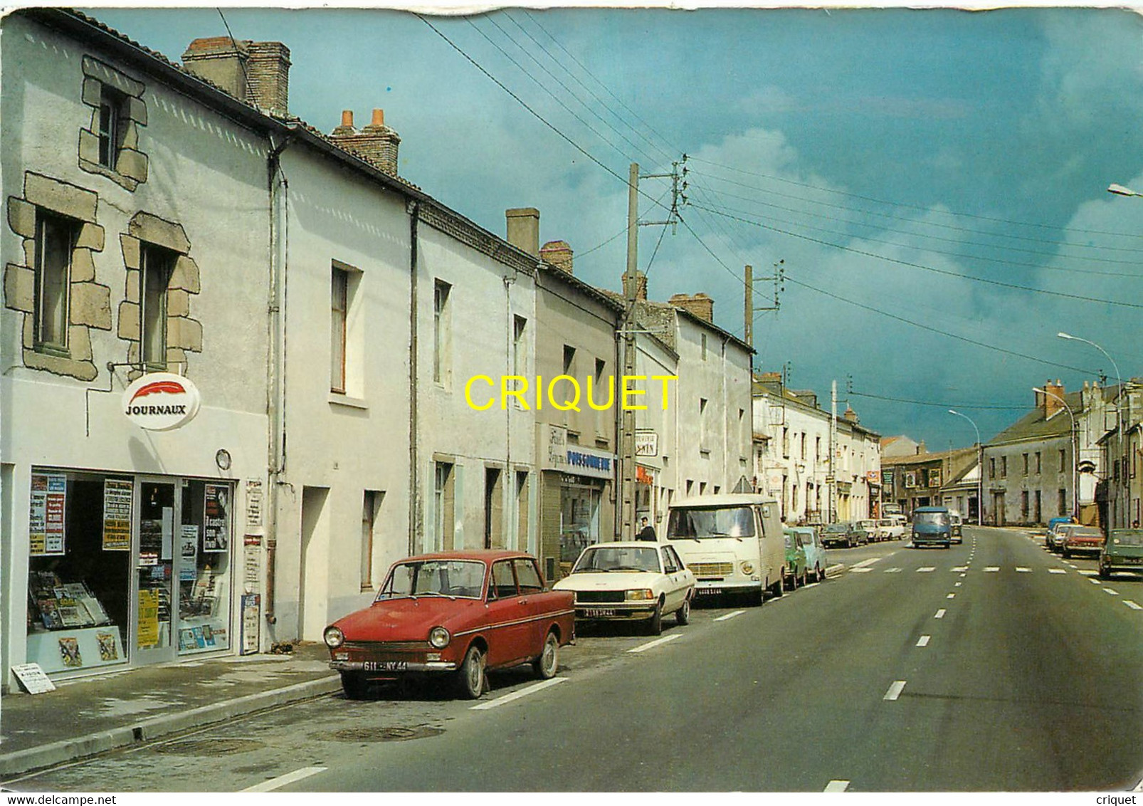 44 Aigrefeuille Sur Maine, Route De La Rochelle, Fourgon Peugeot J9 ... - Aigrefeuille-sur-Maine