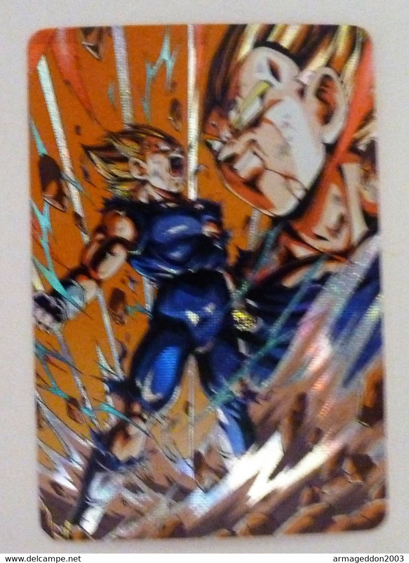 Carte Dragon Ball Z / DBZ / Fancard Custom PRISM HOLO MANGA Neuf N°47 - Dragonball Z