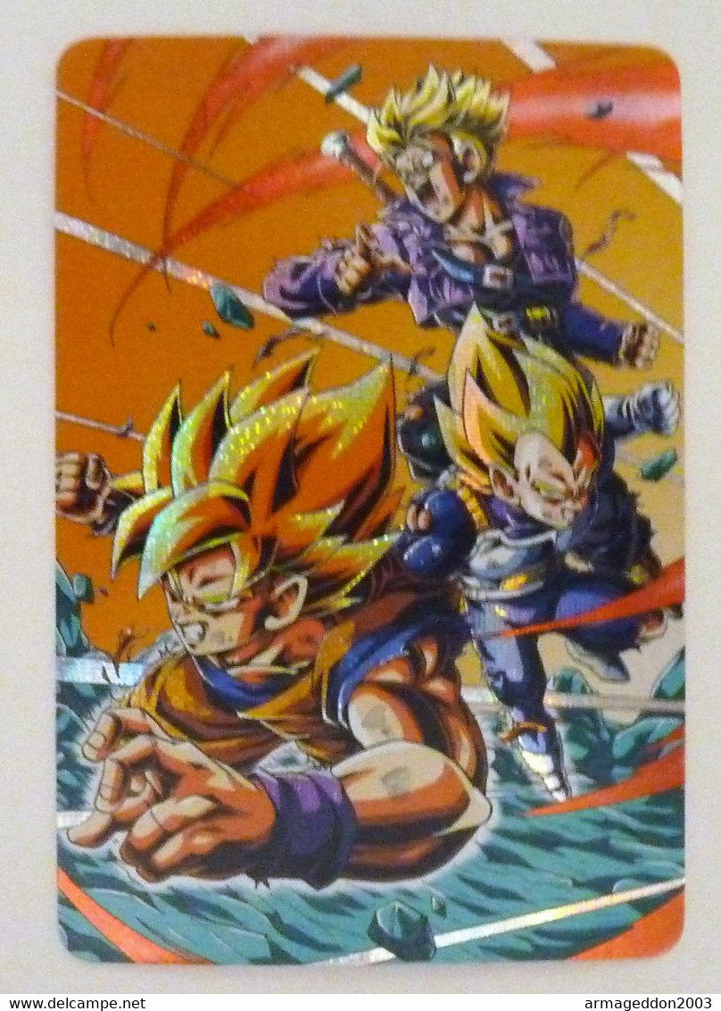 Carte Dragon Ball Z / DBZ / Fancard Custom PRISM HOLO MANGA Neuf N°51 - Dragonball Z