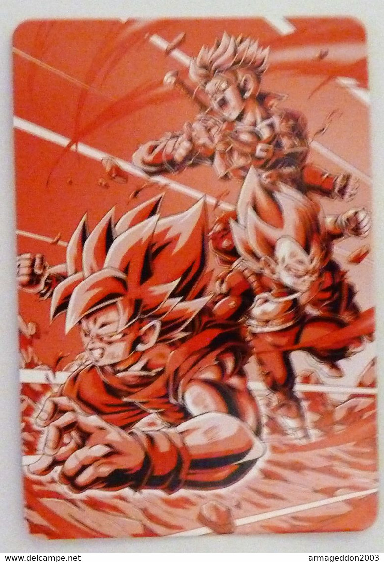 Carte Dragon Ball Z / DBZ / Fancard Custom PRISM HOLO MANGA Neuf N°51 - Dragonball Z