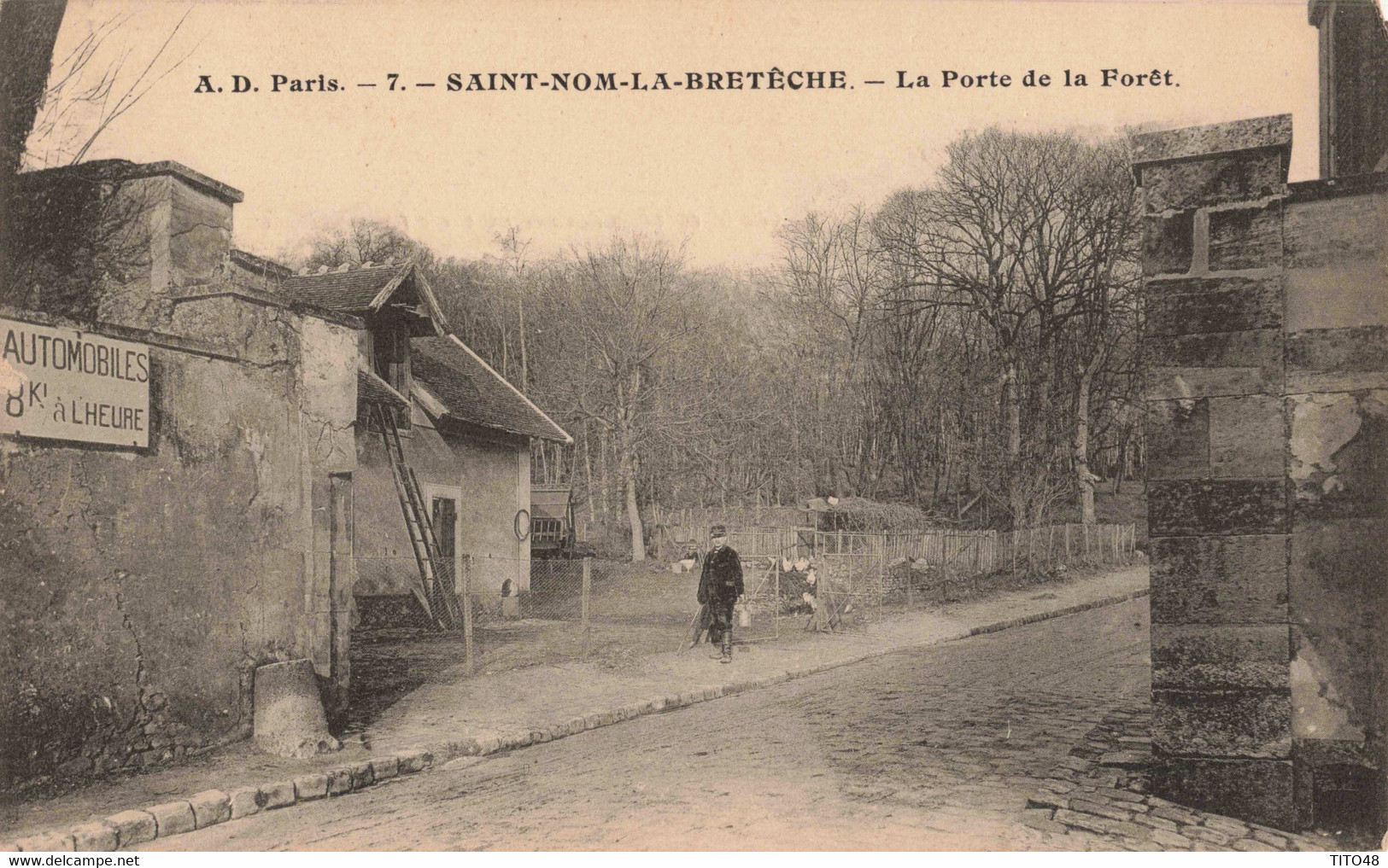 FRANCE - 78 YVELINES - SAINT-NOM-LA-BRETECHE - La Porte De La Forêt - St. Nom La Breteche
