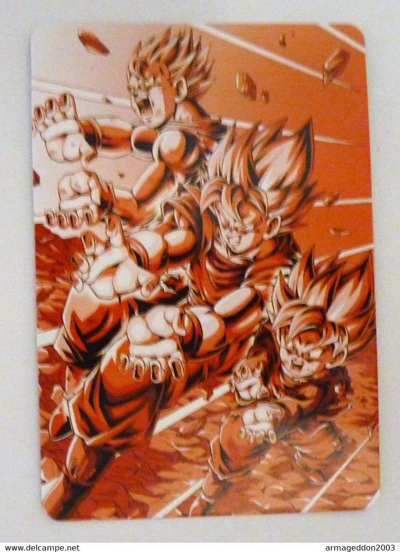 Carte Dragon Ball Z / DBZ / Fancard Custom PRISM HOLO MANGA Neuf N°52 - Dragonball Z