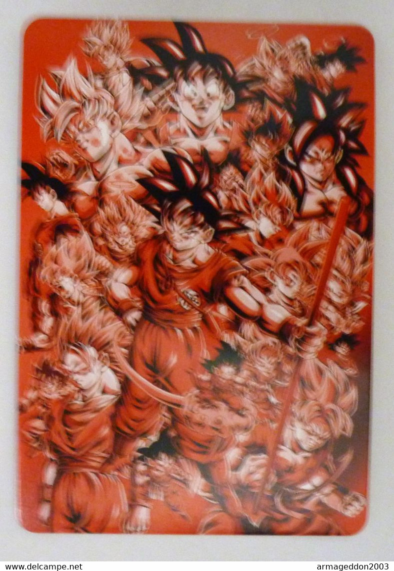 Carte Dragon Ball Z / DBZ / Fancard Custom PRISM HOLO MANGA Neuf N°72 - Dragonball Z