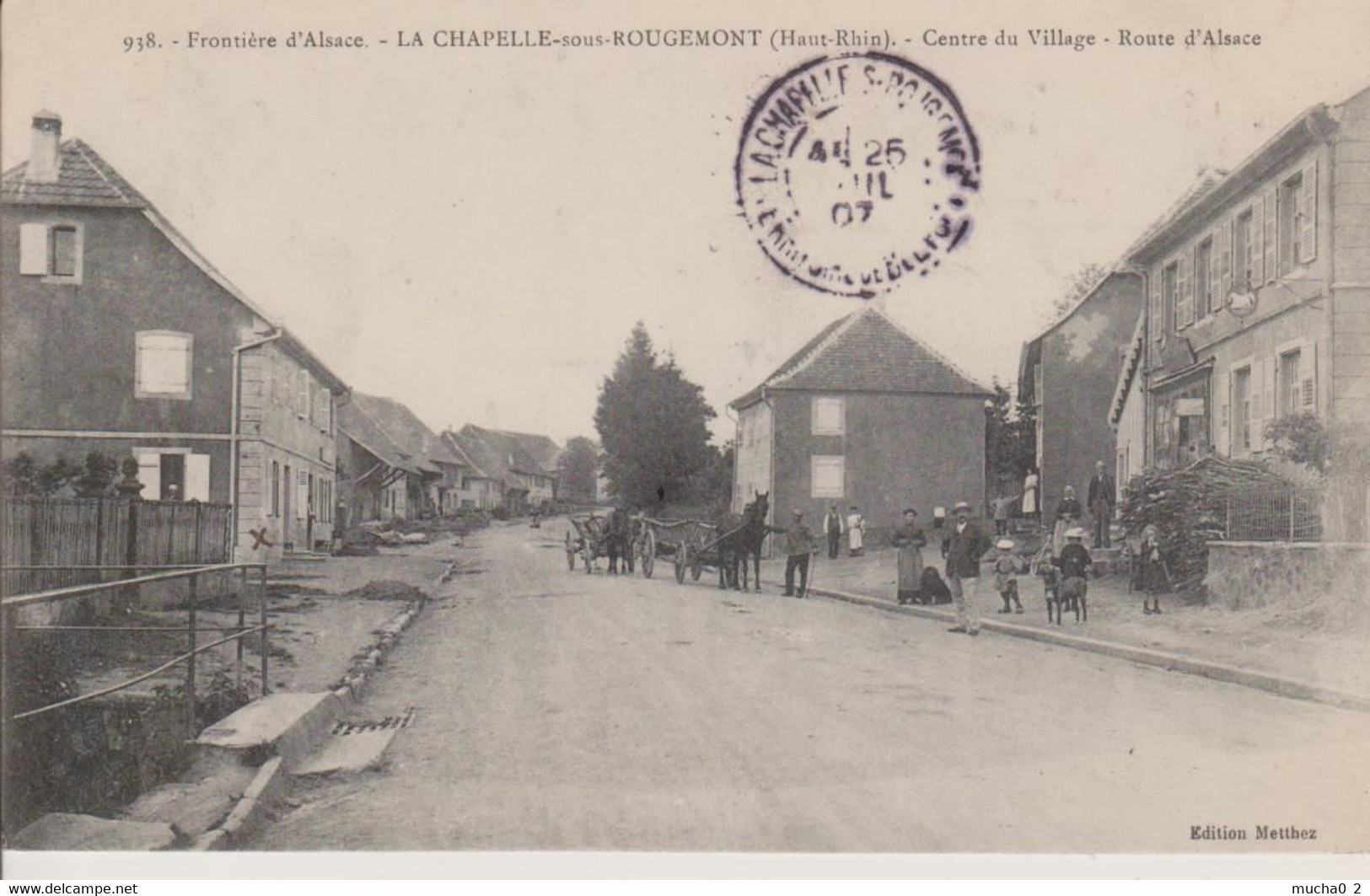 90 - LA CHAPELLE SOUS ROUGEMONT - CENTRE DU VILLAGE - Rougemont-le-Château