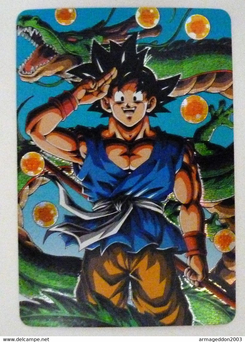 Carte Dragon Ball Z / DBZ / Fancard Custom PRISM HOLO MANGA Neuf N°42 - Dragonball Z