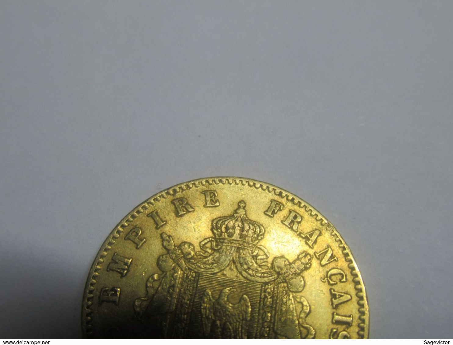 20 francs or 1863 A Napoléon III