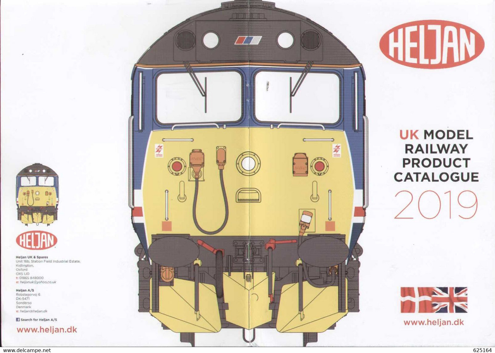 Catalogue HELJAN 2019 UK Model Railway Product 00 And 0 Gauge - Englisch