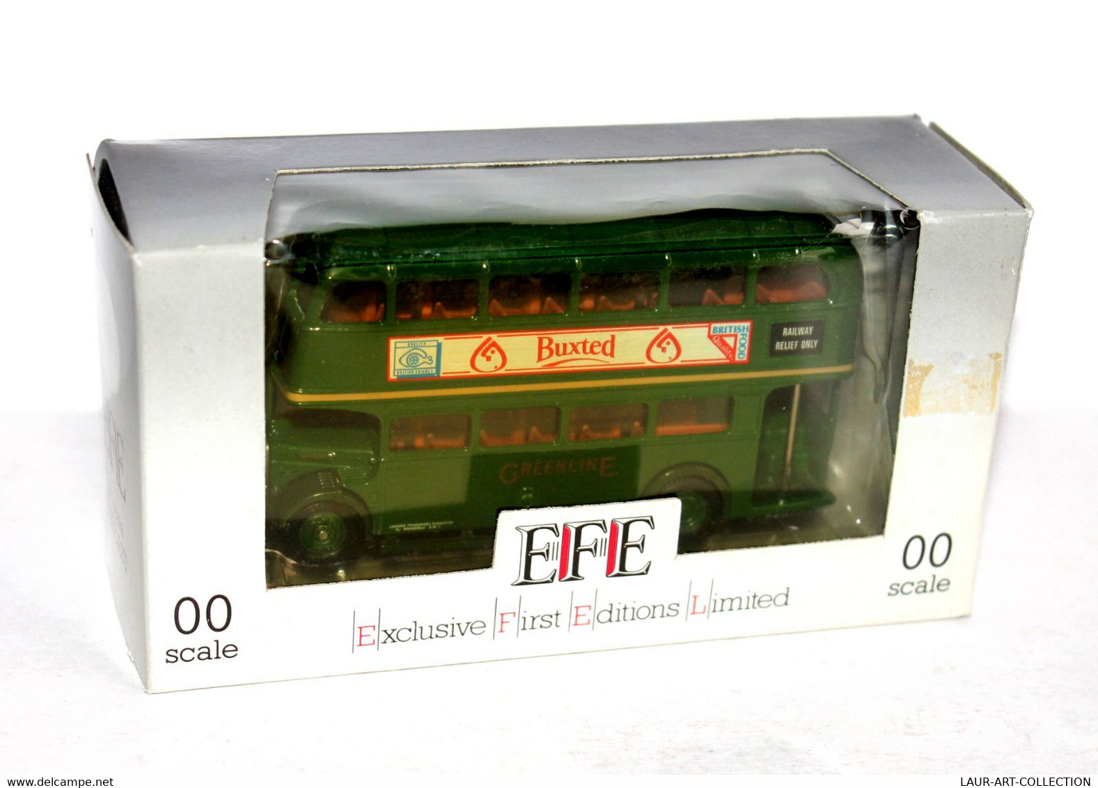 EFE AEC REGENT - GREENLINE BUXTED RAILWAY - BUS TRANSPORT MINIATURE ECH:00, 1/76 - MODELE REDUIT AUTOMOBILE (1712.4)