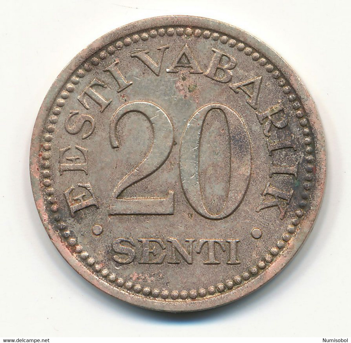 ESTONIA - 20 Senti 1935. (EST015) - Estland