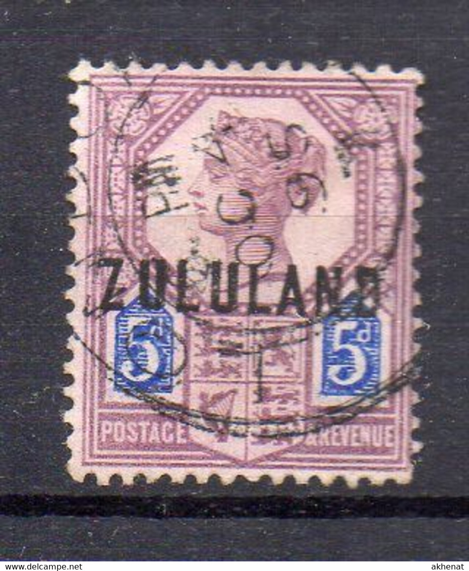 1248 490 - ZOULOULAND ZULULAND 1888 , Yvert N. 7 Usato - Zululand (1888-1902)