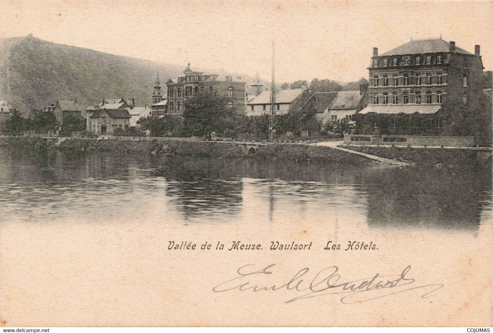 BELGIQUE - S05887 - Vallée De La Meuse - Waulsort - Les Hôtels - En L'état - Pli - L1 - Hastière